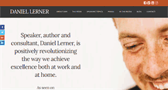 Desktop Screenshot of daniellerner.com